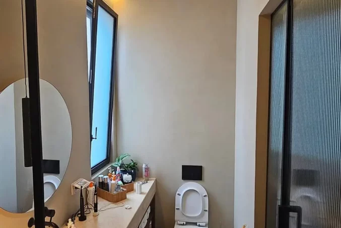 רזינה למקלחת מיקרופלור - בעיצוב מודרני